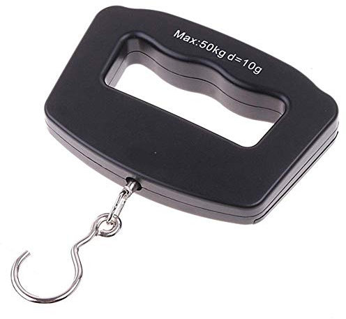 Bärbar hängvåg 50kg/10g Bagagevåg väger Resväska Bagage Digital Fiskevåg Balans Krok Fiskvåg Vikt,Kina