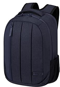 American Tourister Stecero - Mochila para computadora portátil 14 pulgadas, 39 cm, 16.5 L, azul (Marina Melange)