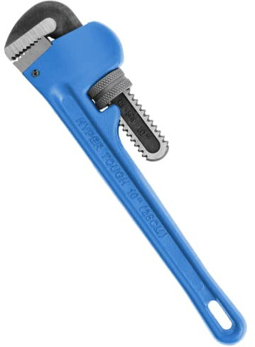 Högert Technik - Stillson Pipe Wrench, 250 mm, 10 inches, Water Pump Pliers, Pipe Repair Tools, Pipe Wrench for Professionals and DIY Enthusiasts