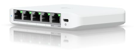 Ubiquiti Unifi Usw Flex 2.5g Compact 8 Port Switch - UsW-FleX-2.5G-8 - Eu Psu