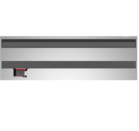 JSDQQG Edelstahl Duschrinne Mit Haarfilter,Linearer Dusche Bodenablauf,Extrem Schmal Duschablauf,Schnelle Drainage,Side Drainage,3.2 * 120CM