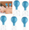 5 Piezas Ventosas Fisioterapia para Cristal, Masaje Facial, Ventosas Celulitis con Bola de Succión, Masajeadores Faciales Terapia Ahuecamiento para El Rostro y El Cuerpo
