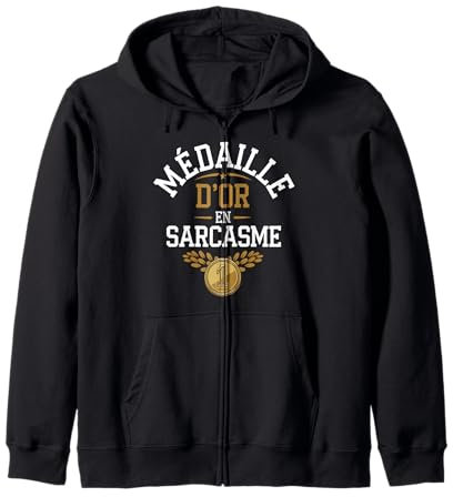 Médaille d'or en sarcasme Kapuzenjacke