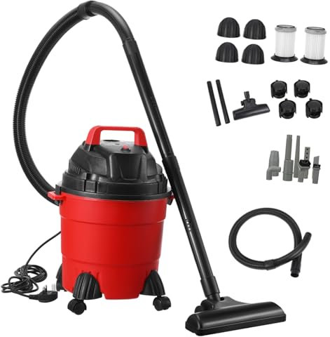 IWOWHERO Wet Dry Vacuum Cleaner High Power Carpet Shampoo Machine Upright Cleaner for Home and Car