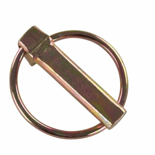 Set 10 x Klappsplint | 4,5 x 32 mm | dickschichtpassiviert | gelb verzinkt