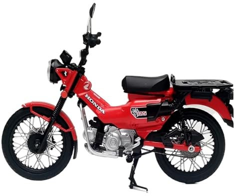 Miniatur Motorfahrzeug Modelle 1/12 Für Honda Cub Motorrad Simulation Legierung Motorrad Modell Sammlung Metall Ornamente Home Decor Druckguss-Nachbildung