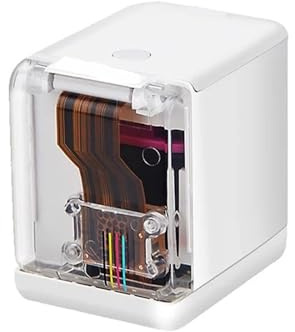 Bärbar färgmatskrivare Liten Mini Smart Wireless Wifi Etikettutskrift Kakor Rostat bröd Kaffe Frukost Logotyptillverkning Utskrift i flera format