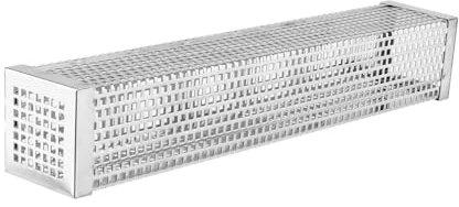 HEMOTON De Acero Inoxidable Tubo Ahumador para Barbacoa Herramientas para Barbacoa para Ahumar Carne y Pescado