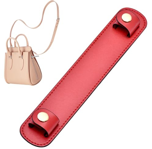 Penlimly Schultertaschen-Gurtpolster | Weiche und flexible PU-Leder-Pads für schwere Taschen – Ersatz für Taschengurte für Versammlungen, Reisen, Geschäftsreisen, Pendeln, Einkaufen