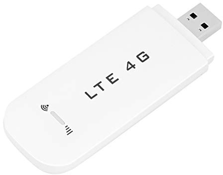 Goshyda Adattatore WiFi USB 4G LTE Portatile, Modem Stick Wireless da 150 Mbps con Funzione Hotspot, Adattatore di Rete Plug and Play per Wins OS X (con Wi-Fi)