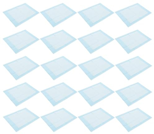 SOIMISS Einweg Pflegeunterlagen und Ölresistent 45x60cm aus Vliesstoff 20 Stück mit Doppelter Schichtstruktur für Kleine Kliniken und Familien