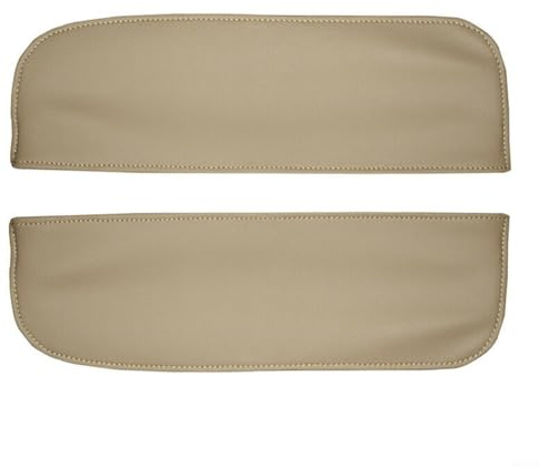 HpLive Housse d'accoudoir de voiture, 2 pièces beige protège-accoudoirs de voiture pour BMW X5 E70 et X6 E71 pour années de construction 2008-2013 pour une expérience de conduite confortable