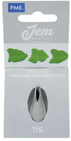 PME Bocchetta Decorativa, Acciaio Inossidabile, Argento