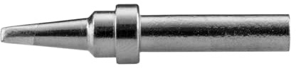 Quick - Punta de soldar para estación de soldadura 3202/376D/TS2200 (200-1.6D), forma de cincel