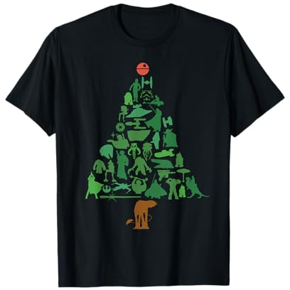 Star Wars Holiday Christmas Tree T-Shirt
