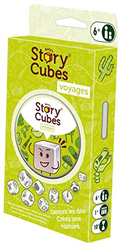 Zygomatic Story Cubes: Viajes, Juego de Dados para Contar Historias