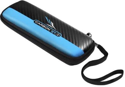 Harrows Darttasche Blaze 3 | Dartkoffer Darthalter I Dartkoffer für 3 Dartpfeile | Professionelles Dart-Zubehör (Blau Schwarz)