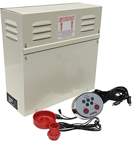 JINTAOMA 3kw, 4.5kw, 6kw, 8kw, 9kw, 10.5kw, 12kw, 15kwsauna Generador De Vapor BañO 35-55 ℃ Ducha BañO Generador De Vapor Vapor para El Hogar Piscina Dentro,8KW-220V