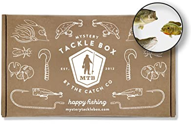 Catch Co Mystery Tackle Box Freshwater Catch All Fishing Kit | MultiSpecies | Largemouth Bass | Smallmouth Bass | Trout | Panfish