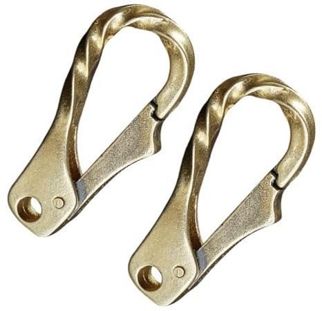 Gadpiparty 2piezas Cierres De Langosta De Latón Hebillas Para Llaveros Hebillas Para Collar De Perro Material Latón Función Cierre Manualidades