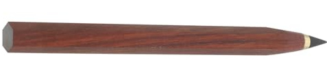 KICHOUSE Ewiger Bleistift aus Holz Tintenloser Bleistift ohne Anspitzen Ergonomischer Druckbleistift für Schüler und Künstler als oder