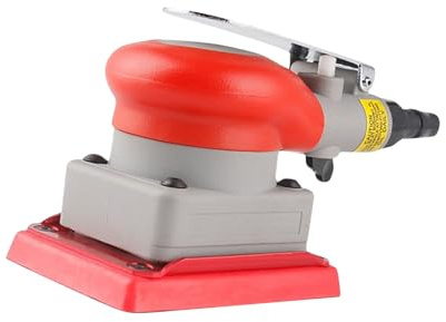 Levigatrice Pneumatica Quadrata Industriale Controllo Degli Angoli Precisione Design Compatto Per Vani Motore Stretti Giunti In Legno Bordi In Metallo Strumento Professionale Per Lucidatura