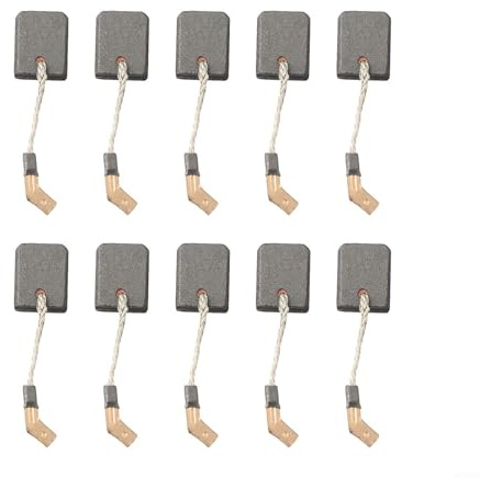 Spazzole di carbone compatibili con N421362 DWE4217 DWE4238 per smerigliatrici angolari di ricambio per utensili elettrici, 2 pezzi (10 pezzi)