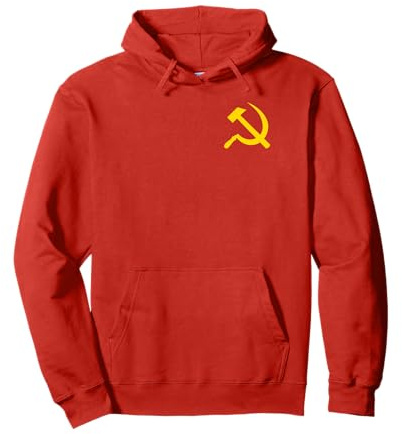 Hammer und Sichel Pullover Hoodie
