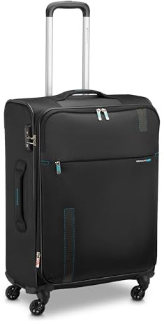 RONCATO Speed Mittelgroßer Koffer 67 cm - Schwarz/Saphir