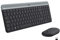 Logitech MK470 Kit Mouse e Tastiera Wireless per Windows, Ricevitore USB 2.4 GHz, ‎Sottile, Compatto, Silenzioso, Batteria Lunga Durata, PC/Laptop, Layout Italiano QWERTY, ‎Grigio