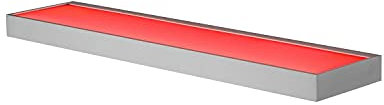 SLV Wandaufbauleuchte NEW FLAT WL/Wand-Beleuchtung innen, LED Spot, Aufbau-Leuchte, Wandaufbauleuchte, Decken-Strahler / 3000K 11.3W 580lm aluminium Aluminium