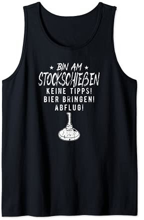 Herren Stockschießen Eisstockschiessen Tank Top