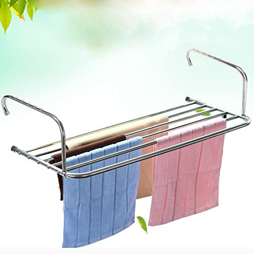 Klappbar Heizkörpertrockner für Socken Balkon Wand-Trockner Edelstahl Heizkörpertrockner, Klappbar Heizungs-und Balkonwäschetrockner Perfekt Zum Trocknen Von Wäsche Auf Der Heizung ( Size : 40*38*18cm