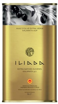 AGROVIM Aceite de Oliva Virgen Extra de Kalamata AOP 3 L