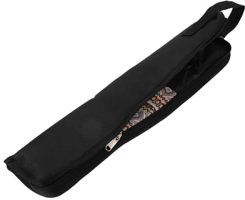 Drumstick Halter aus Oxfordstoff in Schwarz für Schlagzeuger | Aufbewahrungstasche für Jazz Drumsticks, Robustes Etui für Proben und Auftritte, Leicht zu Tragen