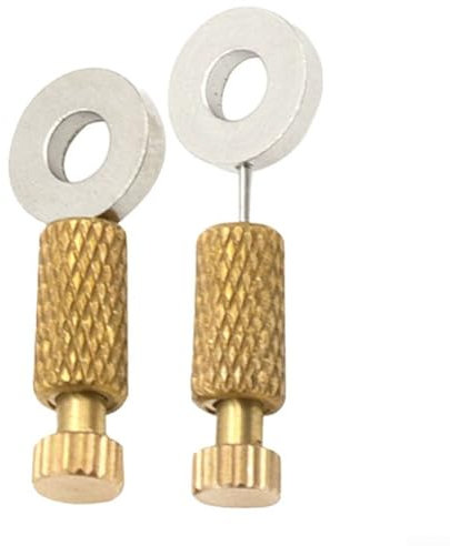 5pcs Metal Basting Needles for Leather Craft, Designed for Accurate Stitch Positioning and Alignment (D)