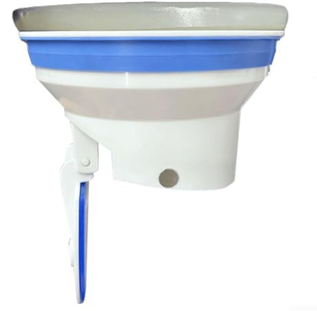 Tapa antiolor de válvula de retención de cierre automático de brida de inodoro compatible con salidas de aguas residuales de 90-110 mm para baño
