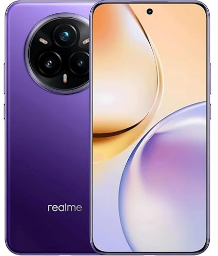 realme 14 Pro+ 5G Smartphone 12+512GB,50MP IMX882 Periscope,procesador Snapdragon 7s de Tercera generación,Pantalla Curva cuádruple de 6,83 Pulgadas 120Hz,Batería Titan 5260mAh, Morado (Morado)