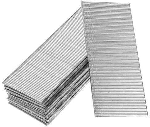 Kisangel 1600 pièces Clous Droits pour Menuiserie Clous de Finition pour Meubles et Finitions Agrafes Rapides pour Assemblage Précis Accessoires Argentés