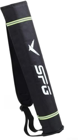 Zilimontt Back Quiver for Field – Outdoor Reflective Arrow Quiver for Hunting & Training, 40–50 Arrows Capacity, Oxford Cloth, Lightweight 108g, 485 x 120 x 90 mm, Single-Shoulder