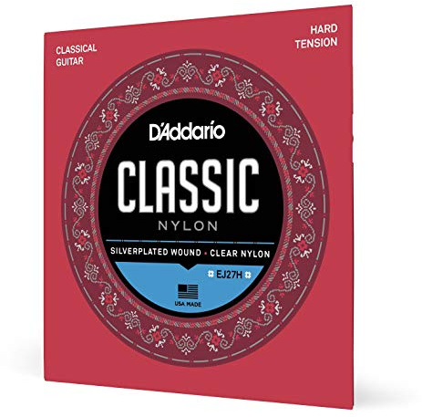 D'addario EJ27H Classical Nylon Guitar Strings High Tension