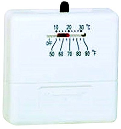 Honeywell ts812 a1007 non-programmable termostato para sistemas de calefacción sólo, 750 MV