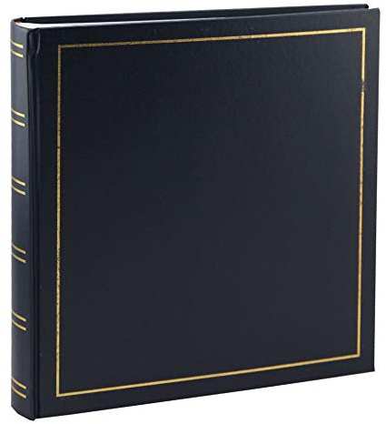 Tradition Fotoalbum in 30x30 cm 100 Seiten Jumbo Fotoalbum Buchalbum: Farbe: Blau