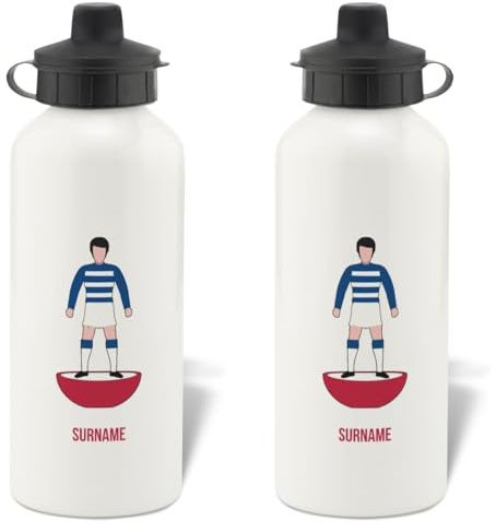 Gourde Bouteille d'eau de Sport Personnalisée en Aluminium, Blanc