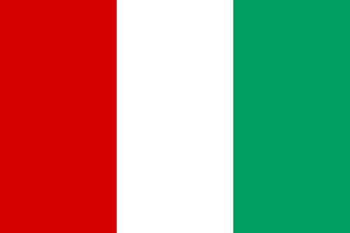 magFlags Drapeau Large Côte d Ivoire 1960 proposal by Augustin Loubao | Rejected flag proposal of the Ivory Coast from 1960 by Augustin Loubao | drapeau paysage | 1.35m² | 90x150cm