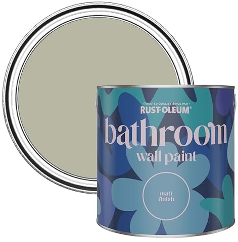 Rust-Oleum Neutral Water-Resistant Bathroom Wall & Ceiling Paint - Tanglewood 2.5L