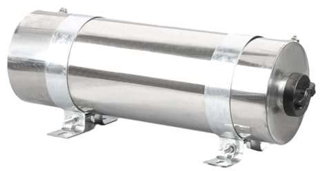 Okiyakusama Récipient d'huile de réservoir de Carburant de Chauffage de stationnement d'air avec Le Support, réservoir d'essence cylindrique d'installation Facile, 12L