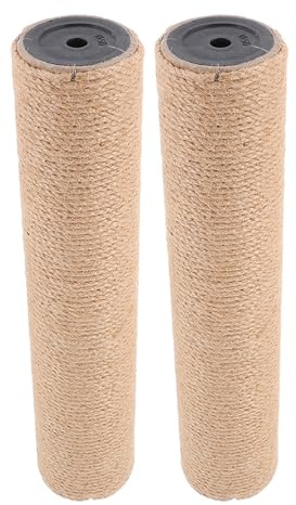 INOOMP Rascador Alto para Gatos Cat Scratching Post de Repuesto 2piezas
