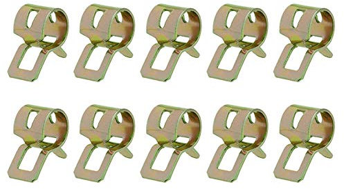 BOGEEL Federklemmen, 5–22 mm, Stahl, 10 Stück