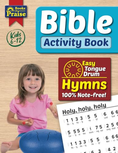 Bible Activity Book: Easy Tongue Drum Hymns